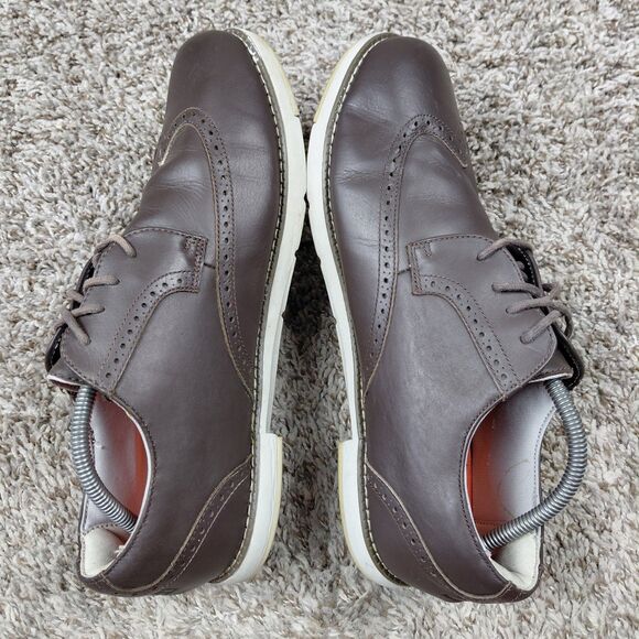 True Linkswear True Gent Wingtip Spikeless Golf Shoes Mens 13 Brown Leather main image 7